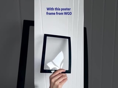 4x6 5x7 6x8 Quadros fotográficos pegajosos montados na parede Sem resíduos