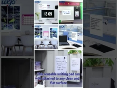 Secos pegajosos de Repositionable apagam a placa na maioria de plástico incluído lisamente de superfície