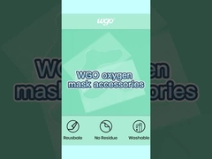 Repostable Reusable Adhesive Oxygen Mask Gel Pad para máscaras CPAP