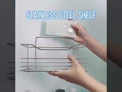 O armazenamento fixado na parede da cozinha SS201 submete a cremalheira de carregamento da parede da cozinha 10kg