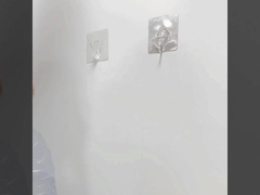 Ganchos da parede do banheiro