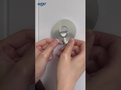 SS201 banheiro WGO 3 Garfo para toalhas 6kg Carregamento máximo ISO9001