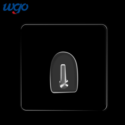 Gancho claro do revestimento do PC autoadesivo de WGO resistente para pendurar inoxidável impermeável do banheiro da cozinha de toalha do revestimento