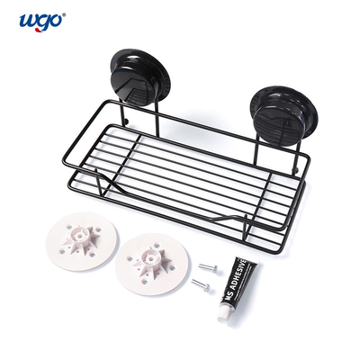 Montagem livre de dano nenhum suporte necessário de Chrome dos acessórios de Self Adhesive Bath do transportador do chuveiro do furo de perfuração