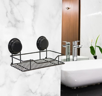 Montagem livre de dano nenhum suporte necessário de Chrome dos acessórios de Self Adhesive Bath do transportador do chuveiro do furo de perfuração