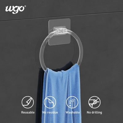 Diâmetros fixados na parede de Ring Holder 16cm de toalha do banheiro 5KG com etiqueta