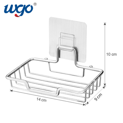 ISO de aço inoxidável 9001 5kg do suporte do sabão de WGO 304 que carrega o tipo autoadesivo