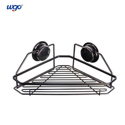 A sução patenteada montou o transportador de canto Waterproof Shower Shelf do banheiro