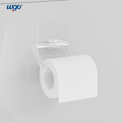 ISO claro autoadesivo 9001 do rolo do PC do ANIMAL DE ESTIMAÇÃO do suporte do papel higiênico de 14.5cm