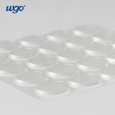Fita tomada partido Dot Clear Squares Mounting de Restickable dobro esparadrapo