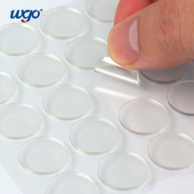 A decoração lavável objeta montando a ideia Dots Reusable Adhesive pegajoso removível