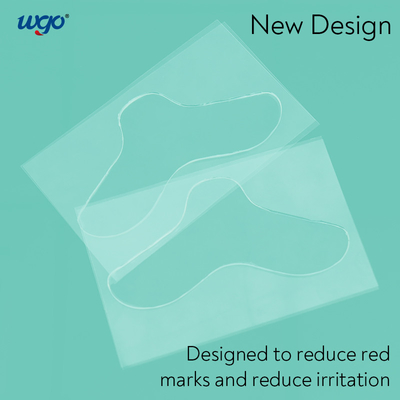 Nenhumas almofadas da pinça nasal Nano claras reusáveis do gel do resíduo para máscaras do oxigênio CPAP