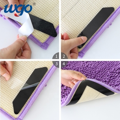 O prendedor do tapete de WGO para prendedor do deslizamento do tapete o anti mantém seu tapete em sua posição original bem