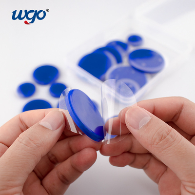 O gel autoadesivo removível do gel WGO do silicone do cilindro acolchoa o protetor do impacto do puxador