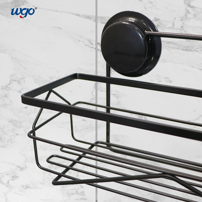 Suporte oxidado preto de aço inoxidável Chrome dos acessórios do banho para o chuveiro