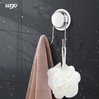 Nenhum preto do gancho da veste do copo da sução de Restickable do resíduo para o banheiro da cozinha da sala de visitas