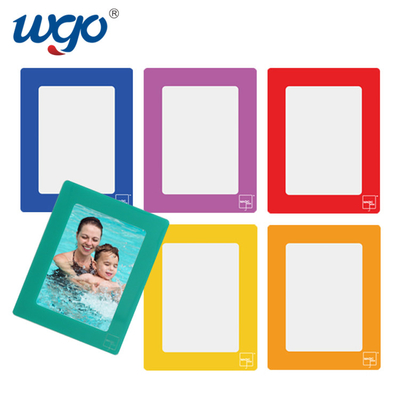 Nenhum dobro removível do resíduo tomou partido quadro autoadesivo da foto das tiras de montagem