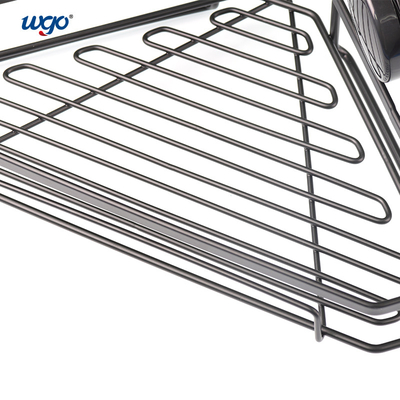 A sução patenteada montou o transportador de canto Waterproof Shower Shelf do banheiro