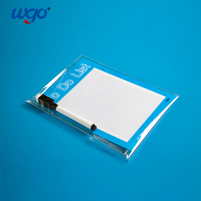 Memorando pegajoso autoadesivo da etiqueta da placa de escrita de Home Dry Erase do oficial para fazer a lista