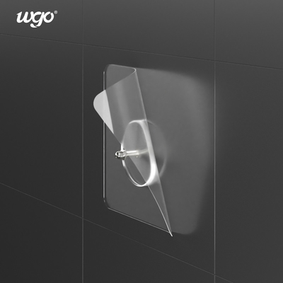 A parede adesiva de Bathroom Suction Hooks do transportador do chuveiro do espaço livre de WGO parafusa os encaixes