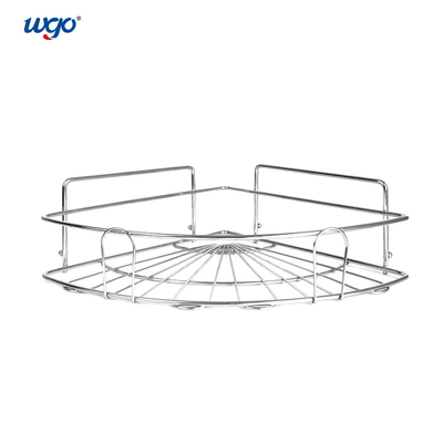 WGO que o transportador de aço inoxidável Corner Shelf No instala utiliza ferramentas a prata necessário