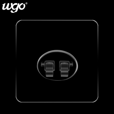 Dispositivo elétrico pegajoso transparente da prateleira de Adhesive Strips Wire do transportador do chuveiro da curvatura de WGO