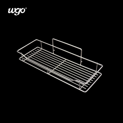 Banheiro Lava-se Duche Armazenamento Caddy aço inoxidável WGO Adesivo Clear Set
