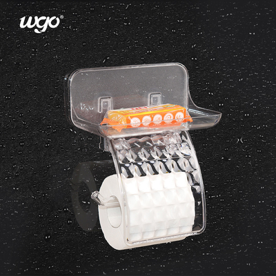 Dispensador de papel higiénico de papel higiénico montado na parede do banheiro com prateleira de armazenamento de telefone