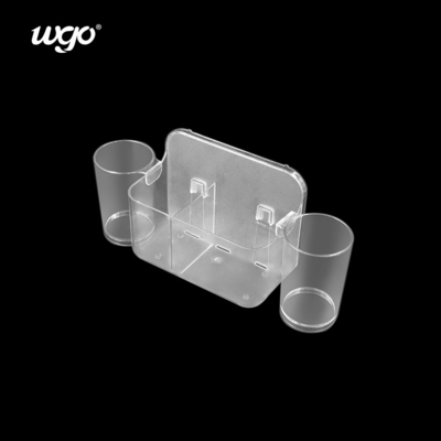32cm Largo Self Adhesive Toothbrush Holder Organizador Holders Decoração de banheiro Com Dispensador de pasta de dentes
