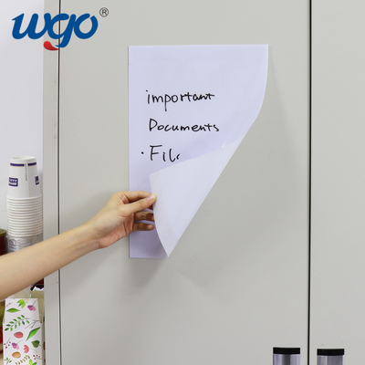 W descasca seco apaga a parede que cola o marcador da folha 11x17 do filme de Whiteboard incluído