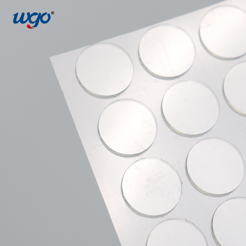 Vara no cartão de papel repetidas vezes sem resíduo Dots Suction Pad pegajoso removível