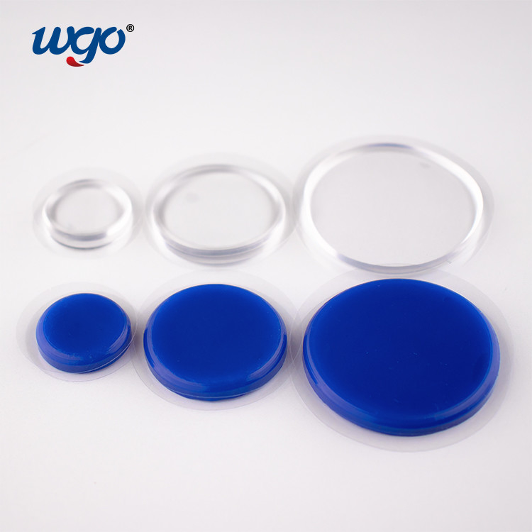 O gel autoadesivo removível do gel WGO do silicone do cilindro acolchoa o protetor do impacto do puxador