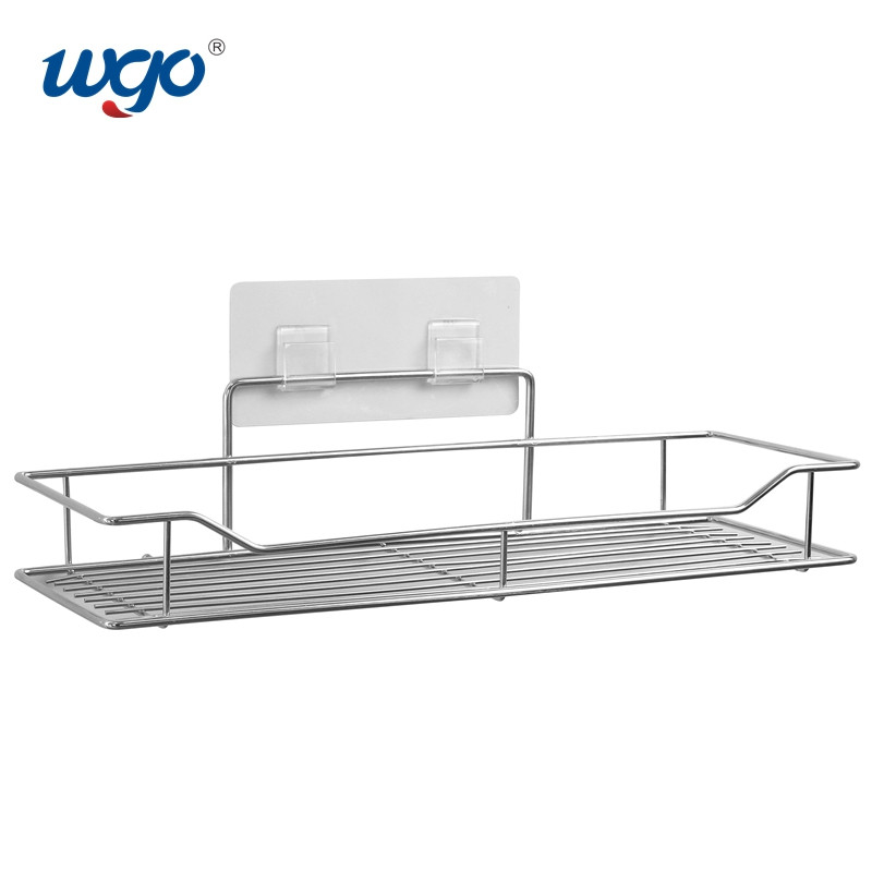 transportador lavável de prata Clear Accessories Set do chuveiro do banheiro da cor WGO de 35.5cm