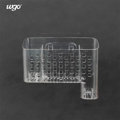 Da montagem livre da parede de dano cesta plástica da mesa de escritório de Holder For Kitchen do transportador do banheiro