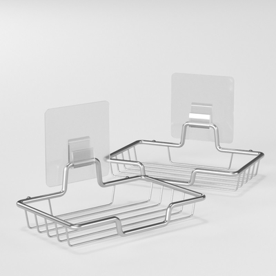 ISO de aço inoxidável 9001 5kg do suporte do sabão de WGO 304 que carrega o tipo autoadesivo