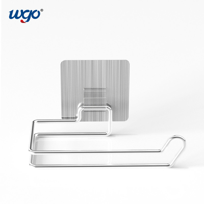 De dano de papel do suporte do rolo do banheiro montagem livre instalada autoadesiva