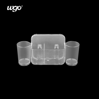 32cm Largo Self Adhesive Toothbrush Holder Organizador Holders Decoração de banheiro Com Dispensador de pasta de dentes