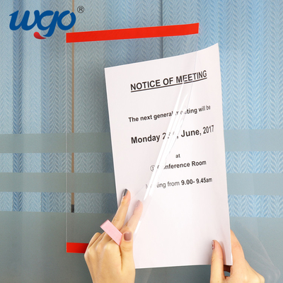 Montagem acrílica da parede do OEM do ODM de Repositionable do suporte do sinal do espaço livre X11 do documento 8,5