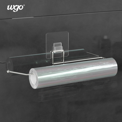 Etiqueta autoadesiva do PVC do armazenamento do rolo de toalete de Bunnings para o lenço de papel